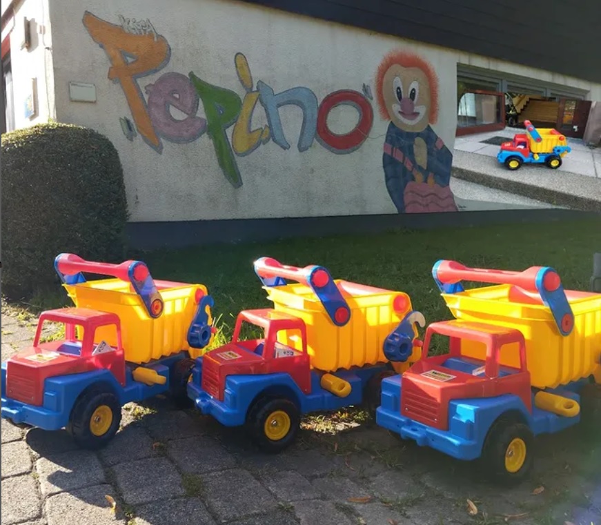 Fahrzeuge für die Kinder